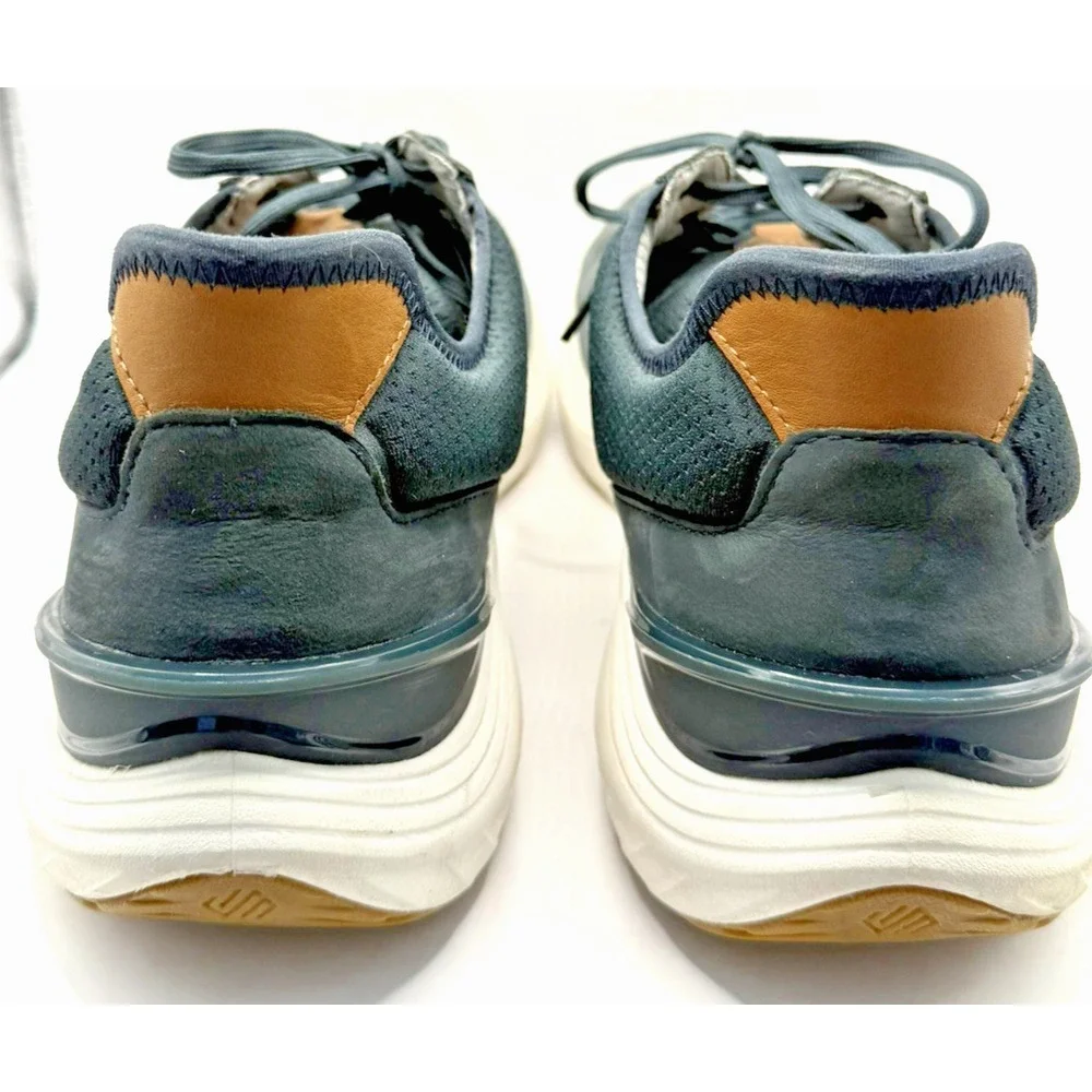 Johnston & Murphy RT1 LUXE Mens 12M GRAY True Foam Lace Sneakers Tennis Shoes - Picture 6 of 10